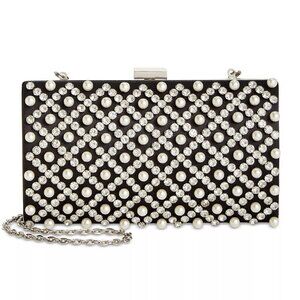 I.N.C. International Concepts Randdi Imitation Pearl Clutch (MSRP $100)